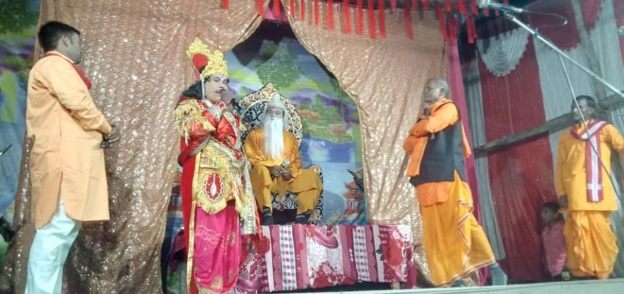 van gaman event played in ramleela