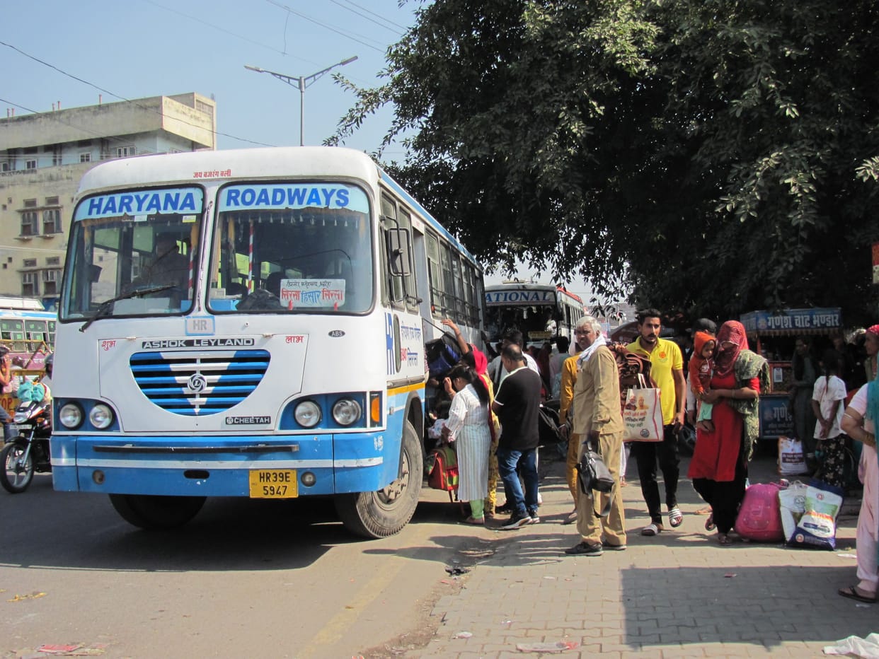 All roadways buses operated continuously, there was no problem on major routes