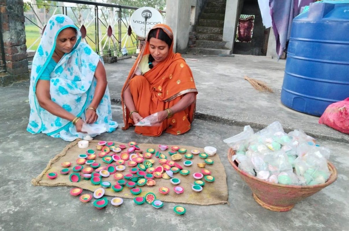Diwali will be illuminated with cow dung lamps