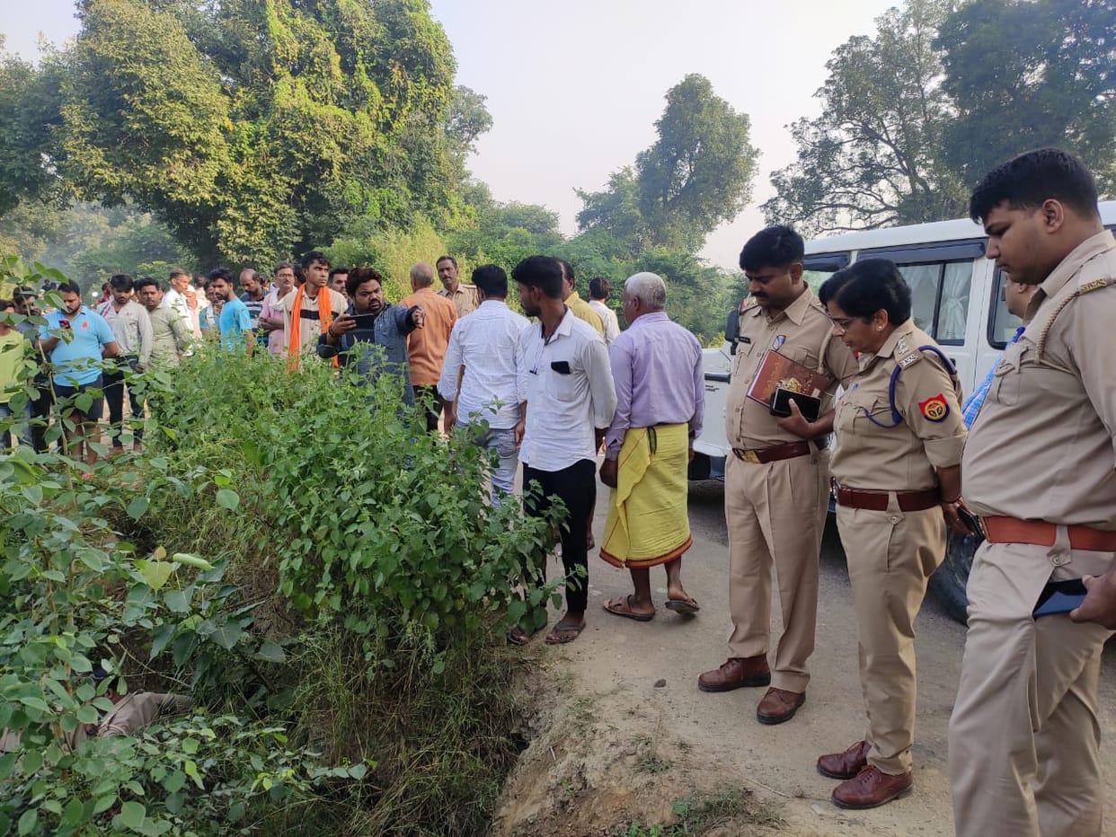 Bloody body of sister-in-law  was found in Unnao, who went to the market with brother-in-law