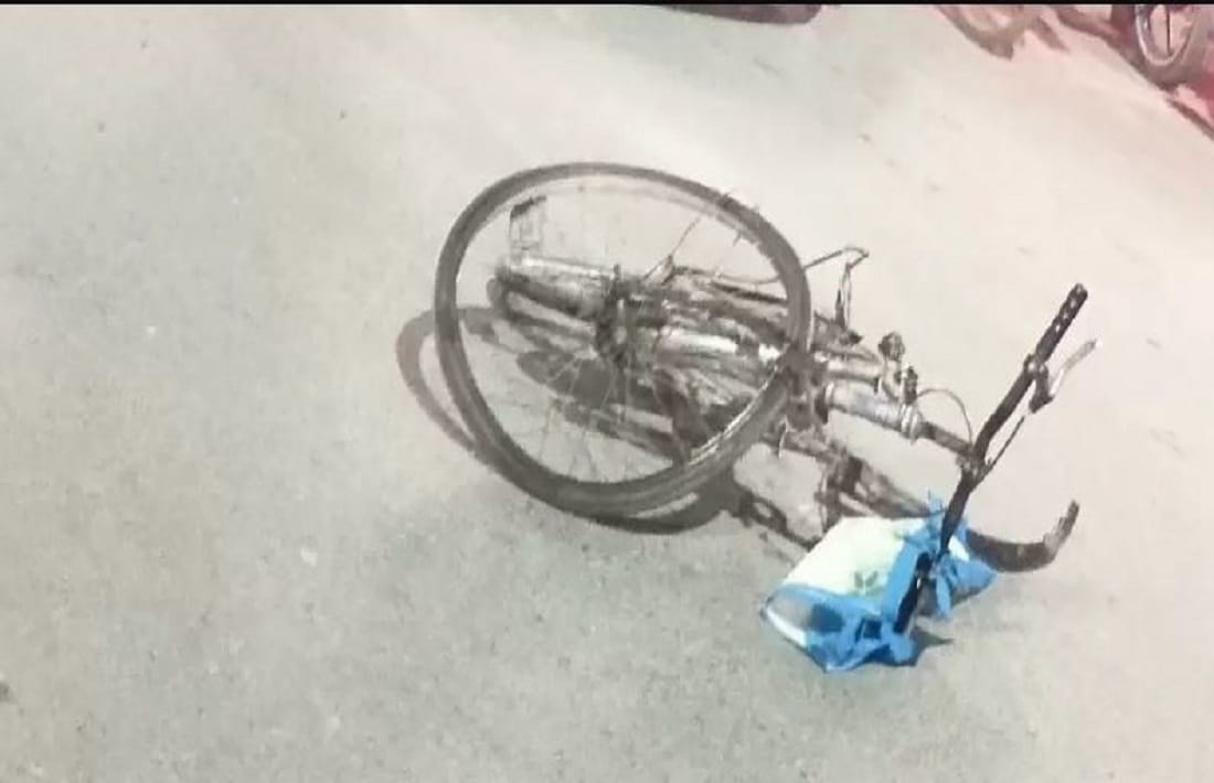 Road accident in mirzapur guard died due to vehicle trampled him when returning home from duty