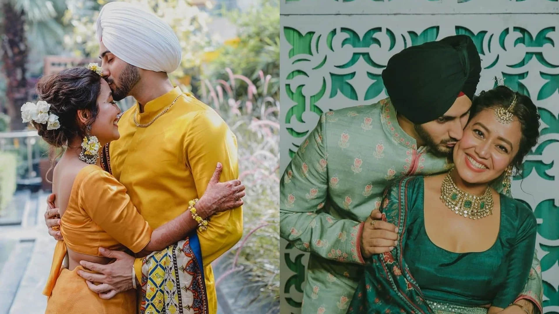 Neha Kakkar Rohanpreet singh wedding anniversary Tony Kakkar wishes the couple shared photo