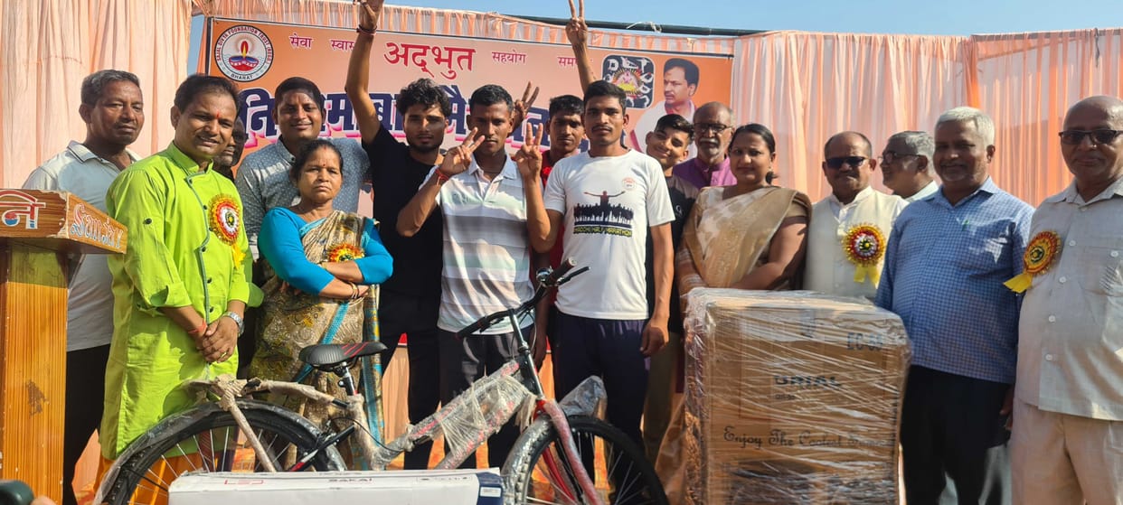 Shreyans won the race