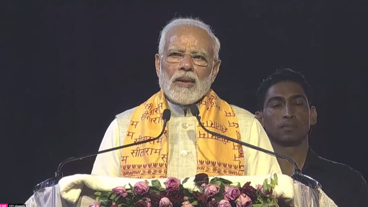 PM Narendra Modi Ayodhya Visit Live Updates Ram Mandir Deepavali Deepotsav Ayodhya News in Hindi