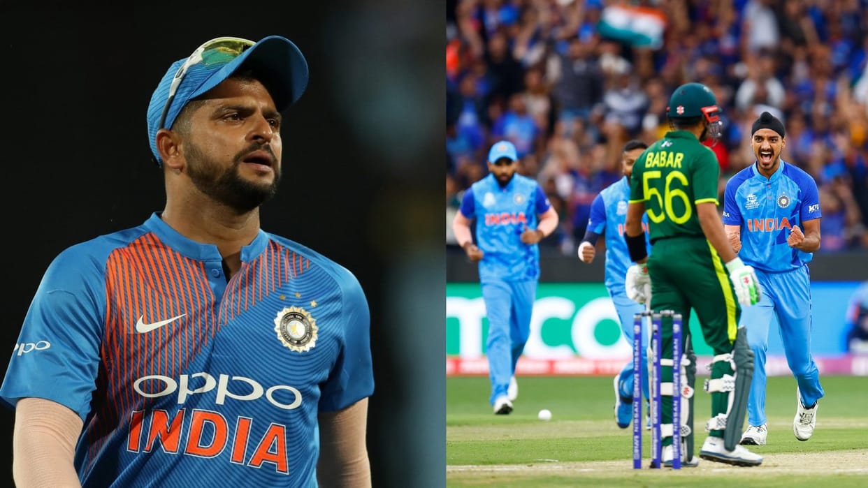 Suresh Raina prediction comes true for babar azam and Arshdeep singh in IND vs PAK Match