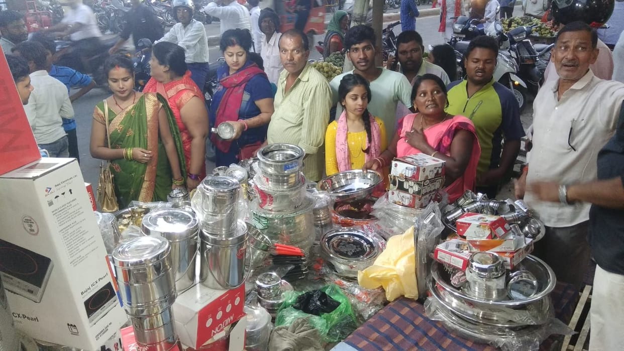 dhanteras celebrated