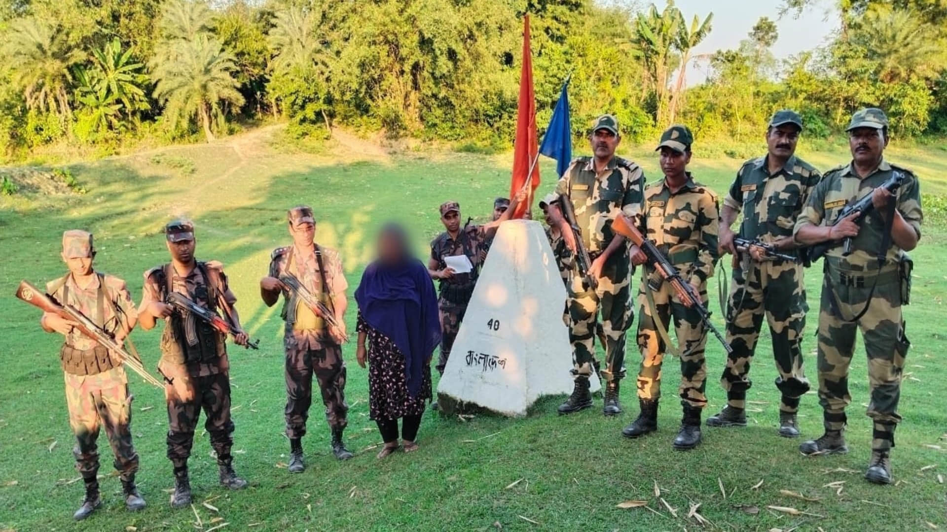 BSF handed over two Bangladeshi women arrested on the border to BGB