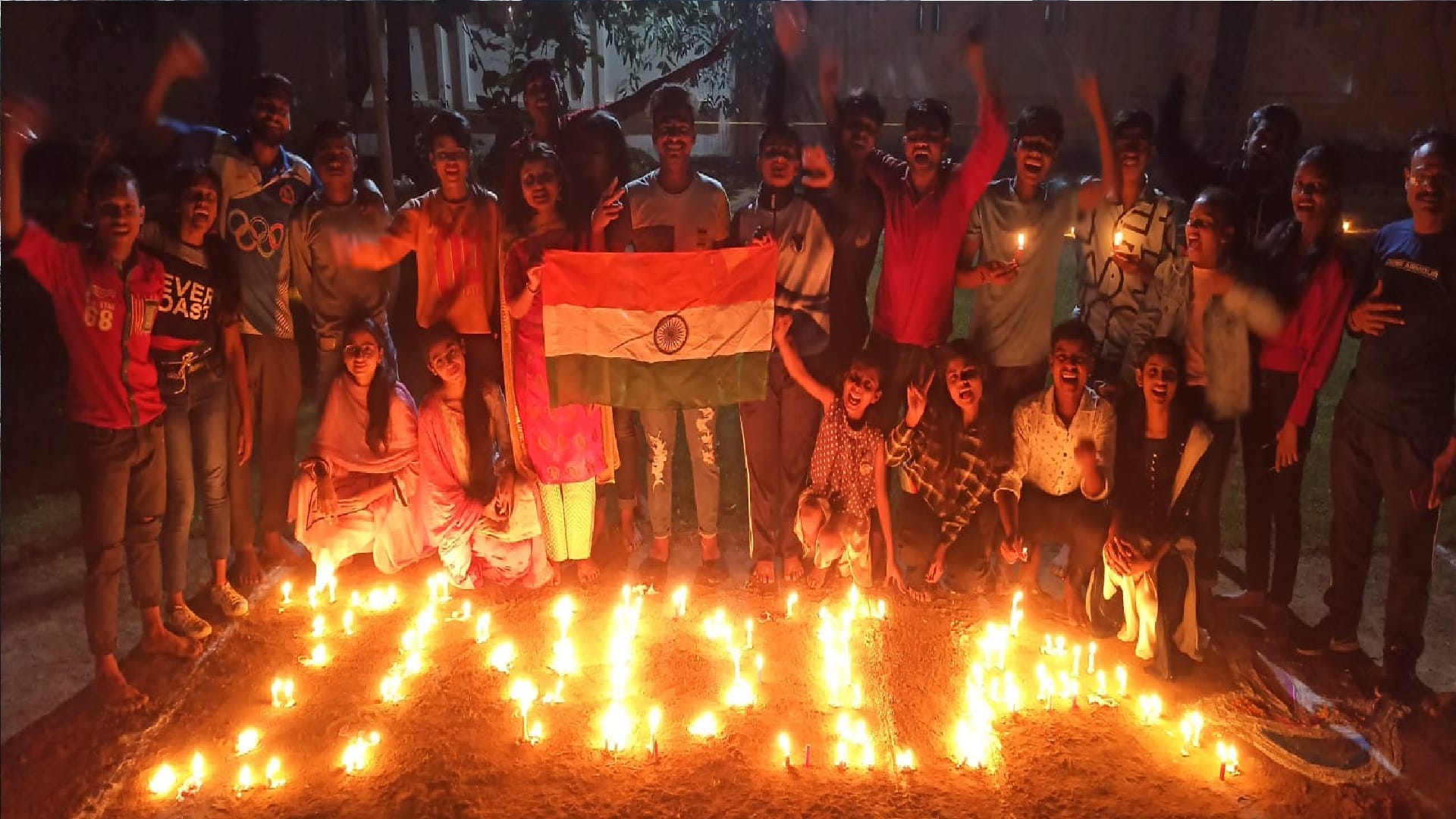 People celebrated with fireworks in Moradabad on India s victory in T20 World Cup