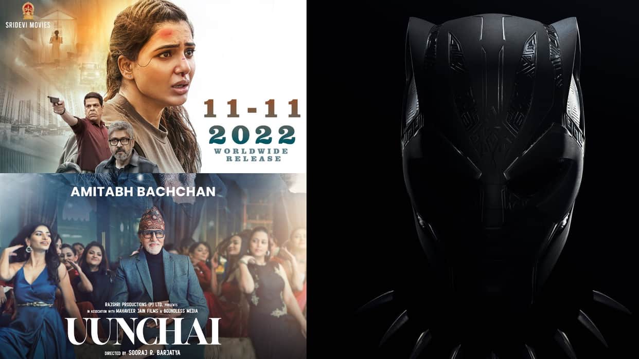 amitabh bachchan unchai samantha ruth prabhu yashoda Box Office Clash with black panther 2 on 11 november