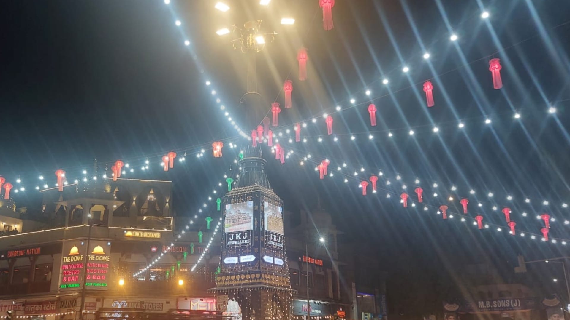 Diwali 2022 in Jaipur Attractive lighting on the theme of gods