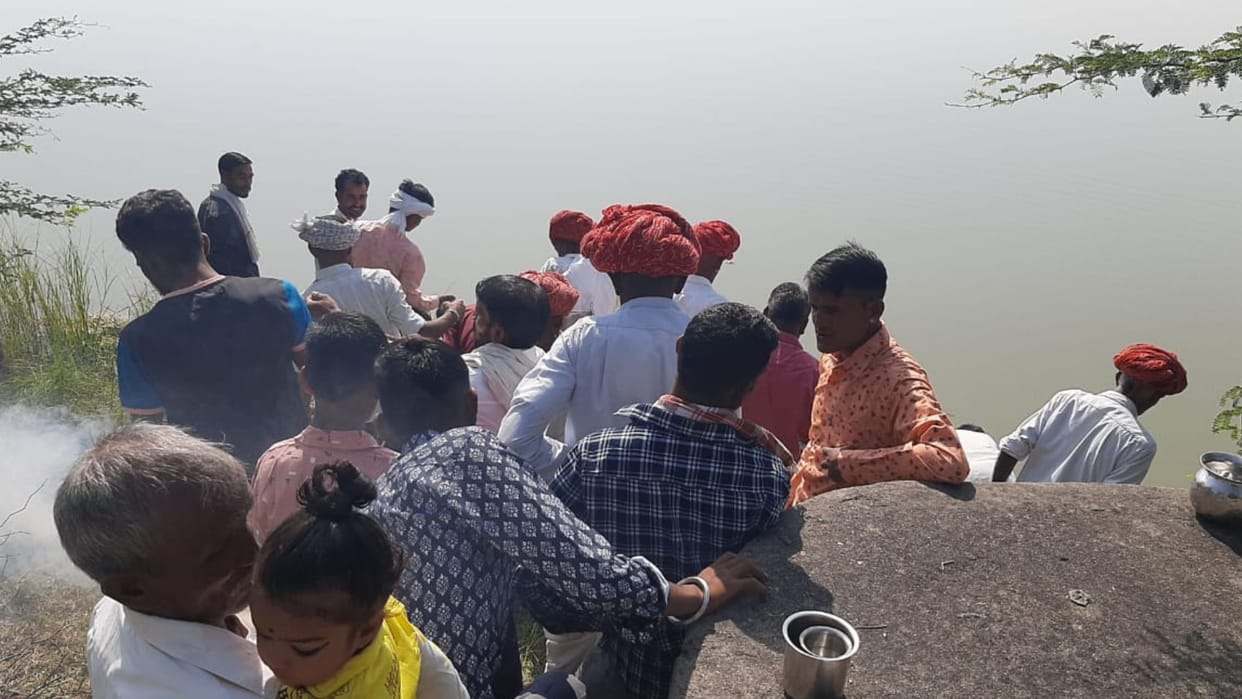 Gurjar society remembers ancestors on Diwali in Kekri of Ajmer