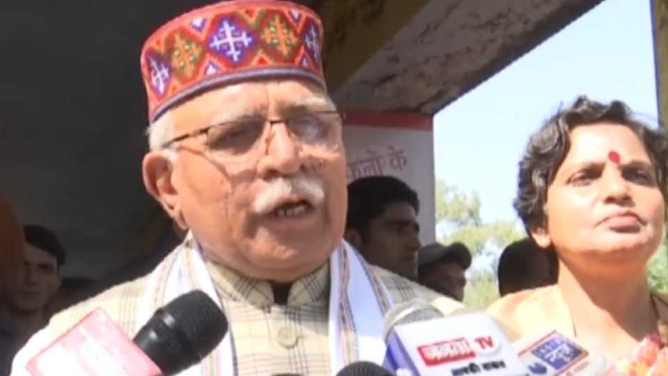 CM Manohar Lal reached Marog gave assurance of redressal of problems