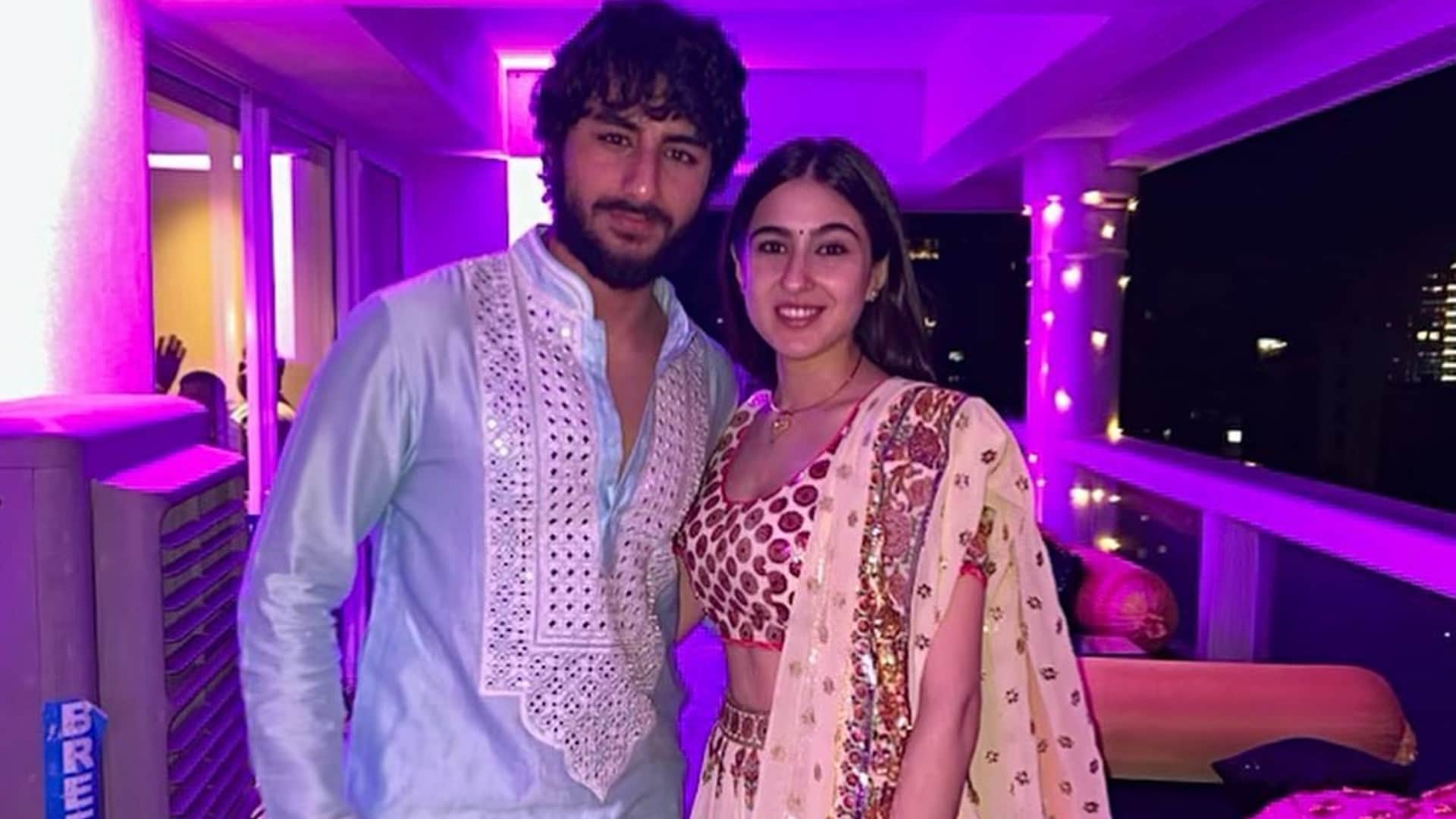 Ibrahim Ali Khan Leaves for His Acting Debut Film Shooting will be directed by Kayoze Irani