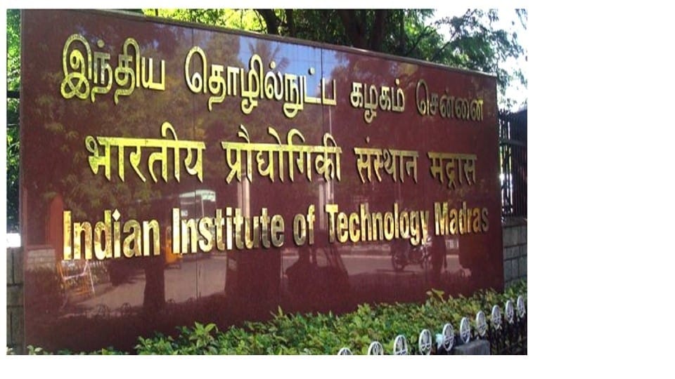 A third-year BTech student of IIT-Madras died by suicide, Second Case In A Month