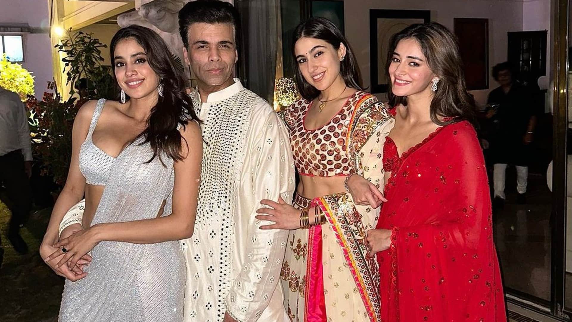 Sara wishes Happy Diwali while posting a bunch of pictures clicked at Amritpal Bindra party
