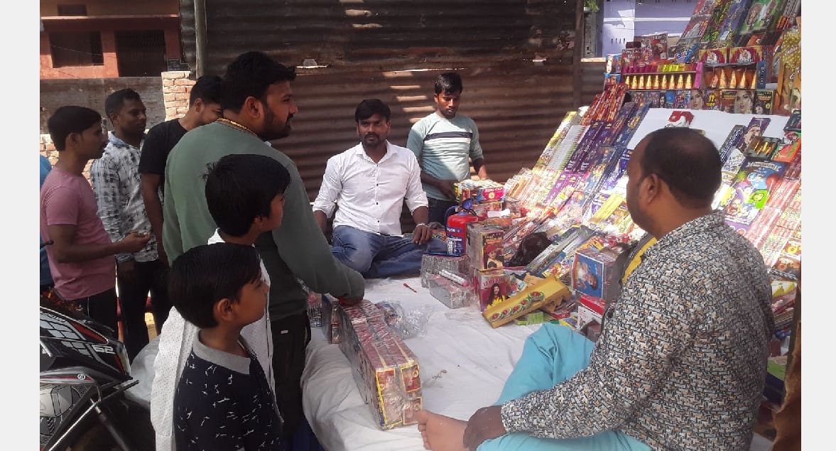 Increased demand for fireworks with more lights than explosions in Diwali