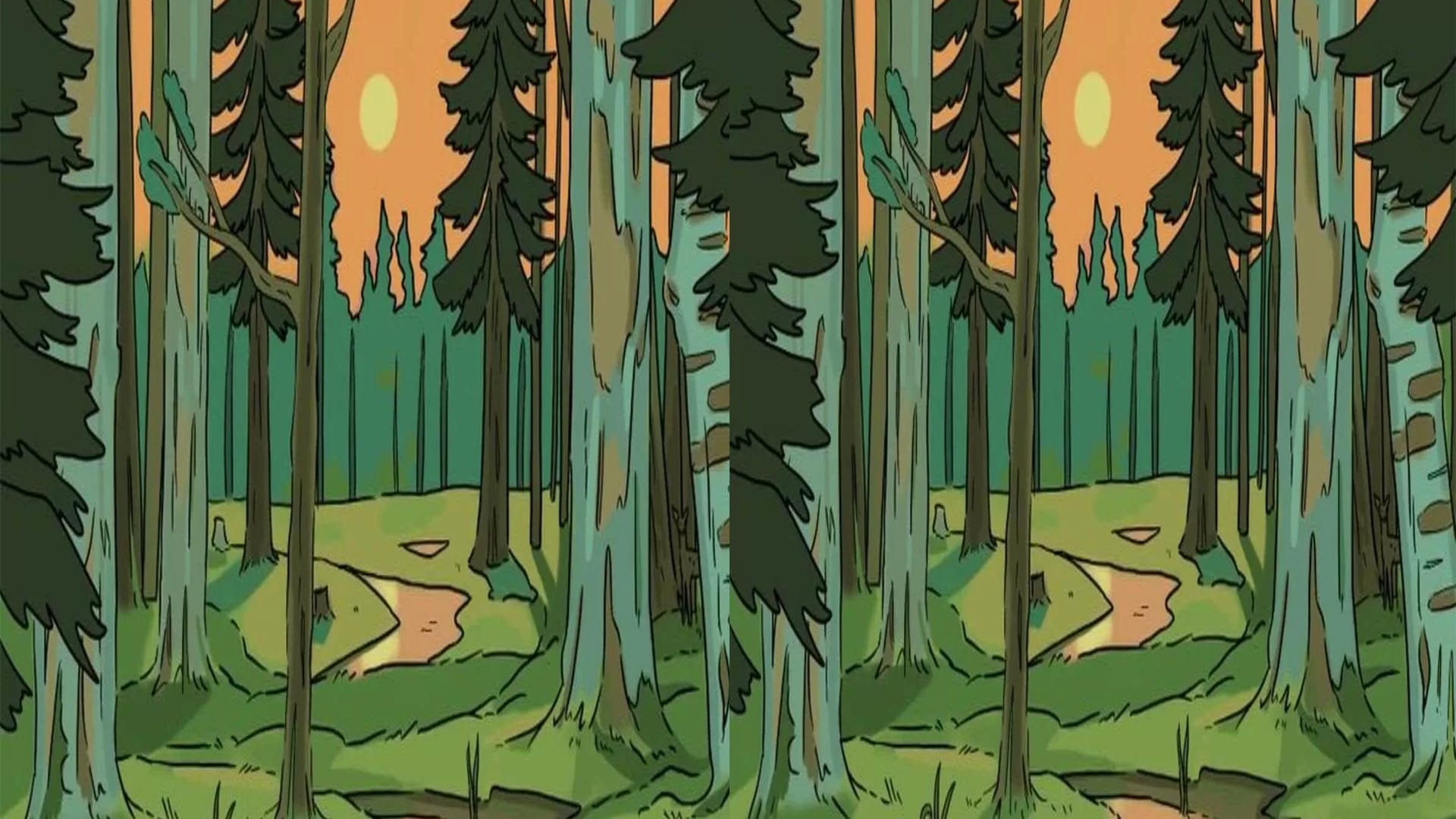 Optical Illusion IQ Test Only a Genius can spot hidden deer inside forest picture in 15 Second