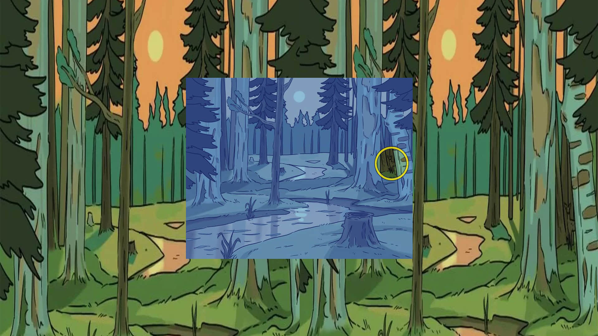 Optical Illusion IQ Test Only a Genius can spot hidden deer inside forest picture in 15 Second