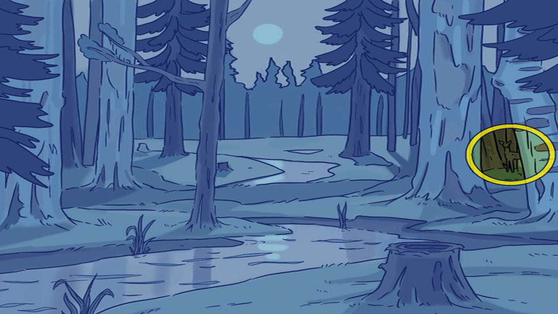 Optical Illusion IQ Test Only a Genius can spot hidden deer inside forest picture in 15 Second