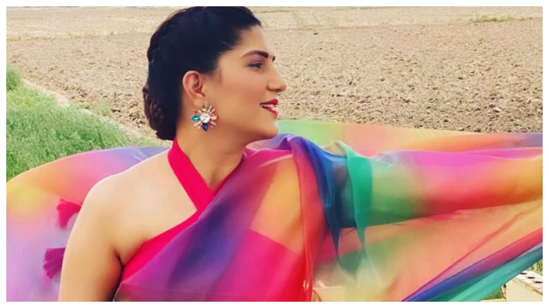 Sapna Choudhary shares reel on husband Veer Sahu song Pakka Haryane Ka goes viral on social media