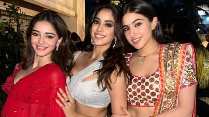 सारा, जान्हवी और अनन्या