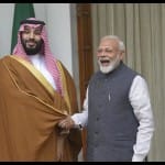 प्रधानमंत्री नरेंद्र मोदी और सऊदी के प्रिंस मोहम्मद बिन सलमान।