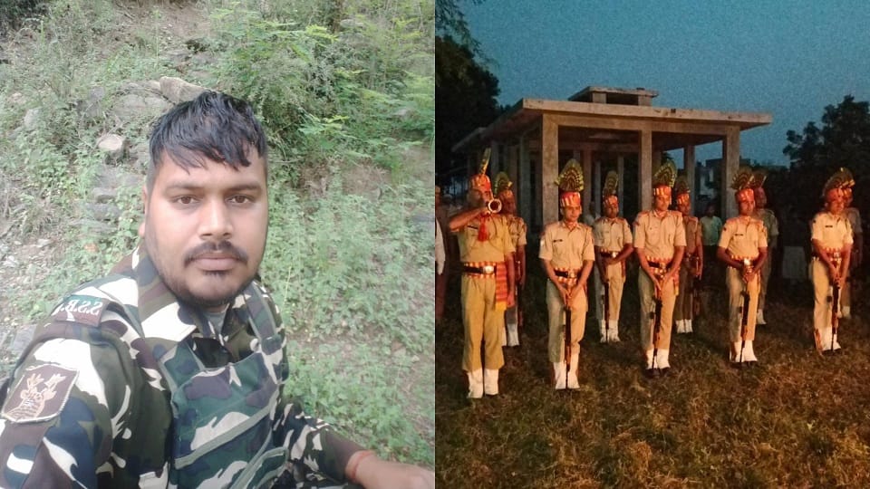 SSB jawan Rupendra died on the night of Diwali