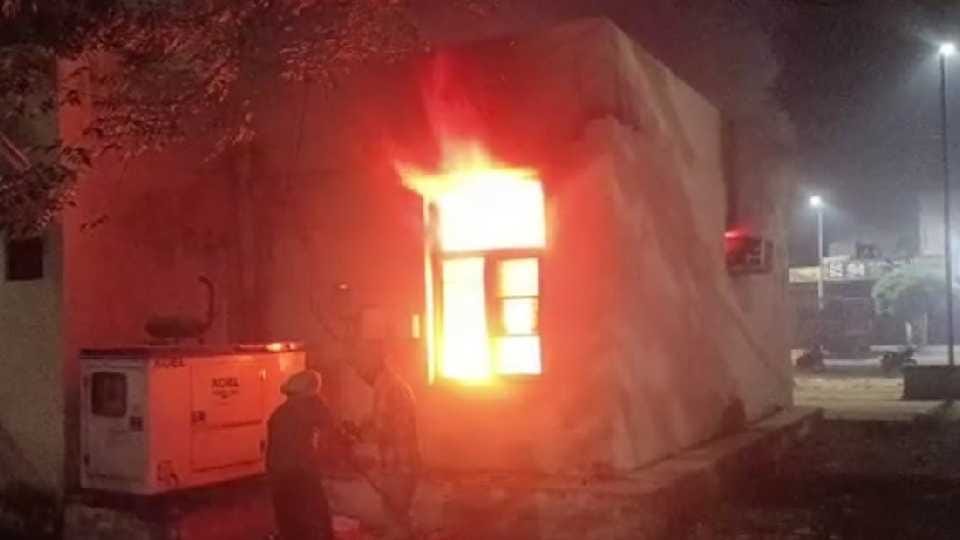 Fire broke out at 18 places in Amritsar on Diwali