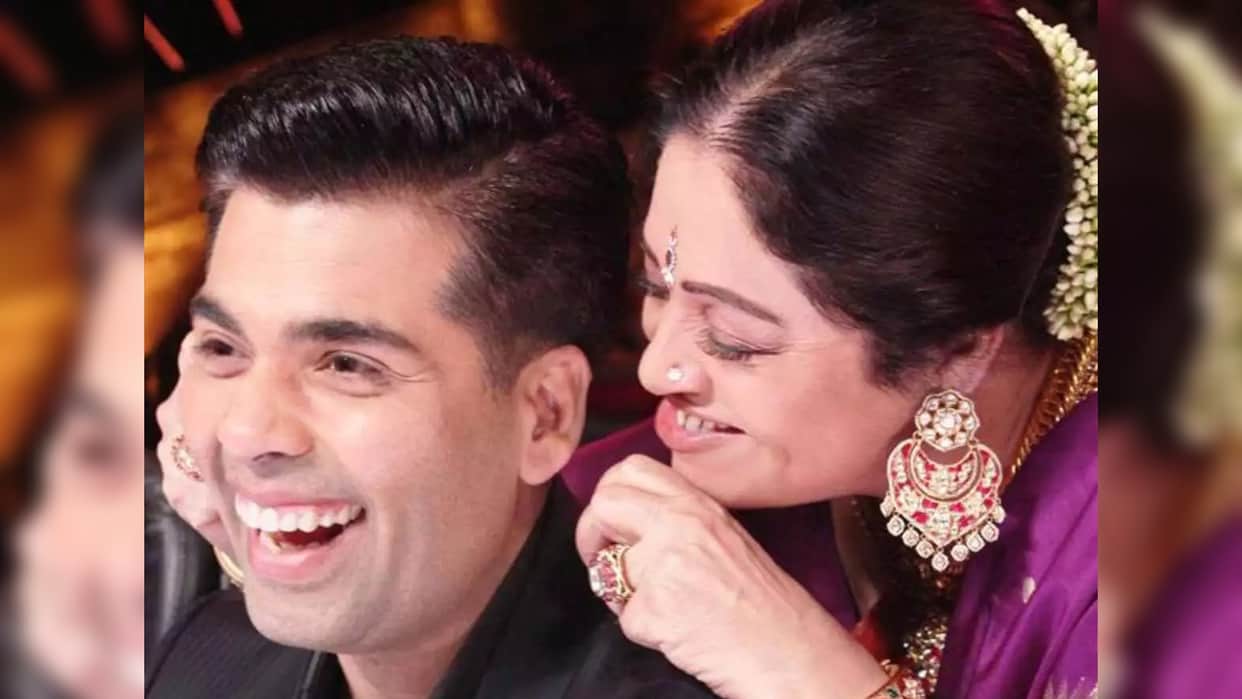 Amitabh Bachchan Diwali Party Kirron Kher make fun of Karan Johar Video goes Viral on Social Media