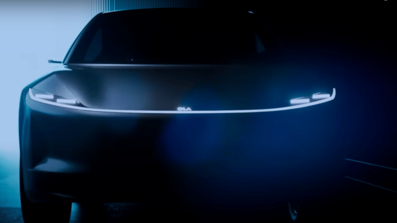 Ola showed a teaser of the new electric car, know how much will be the price and range