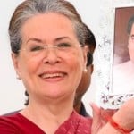 प्रियंका गांधी ने पोस्ट की मां सोनिया गांधी की तस्वीर।