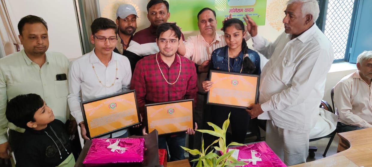 Chairman honored the meritorious