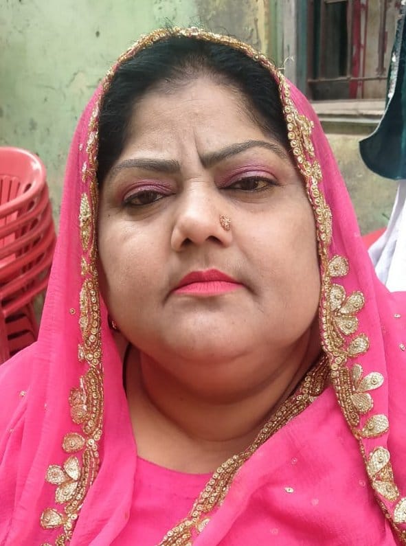 The husband was caught by the police, the wife died of shock