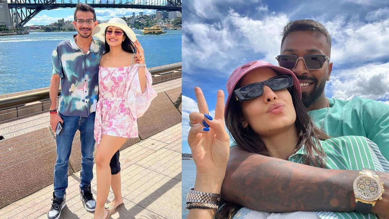 Hardik pandya and yuzvendra chahal enjoyed family time before IND vs NED Match