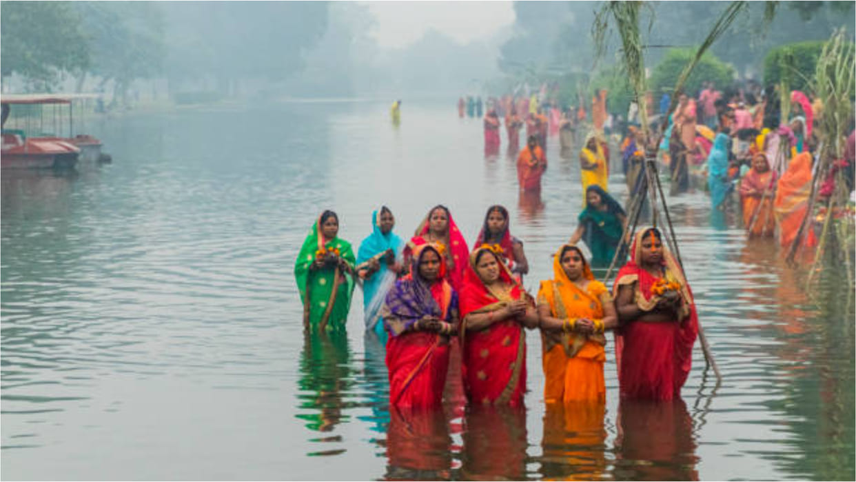 Today is the second day of Chhath Puja 36 hours of Nirjala fast begins with Kharna