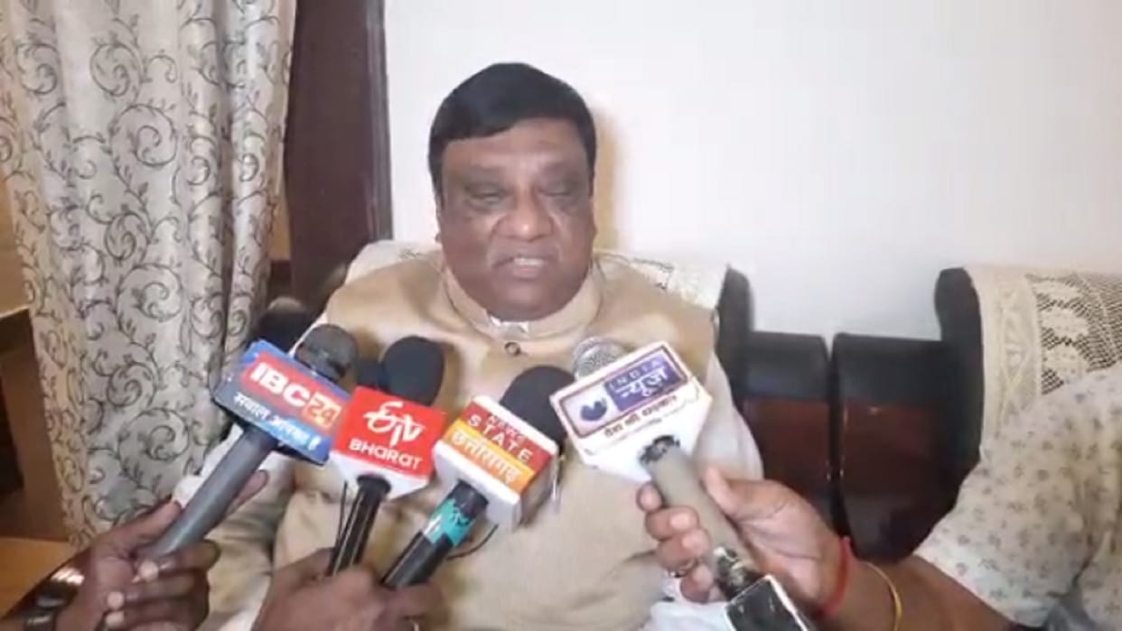 narayan chandel targeted cg congress govt on mahtari hunkar rally