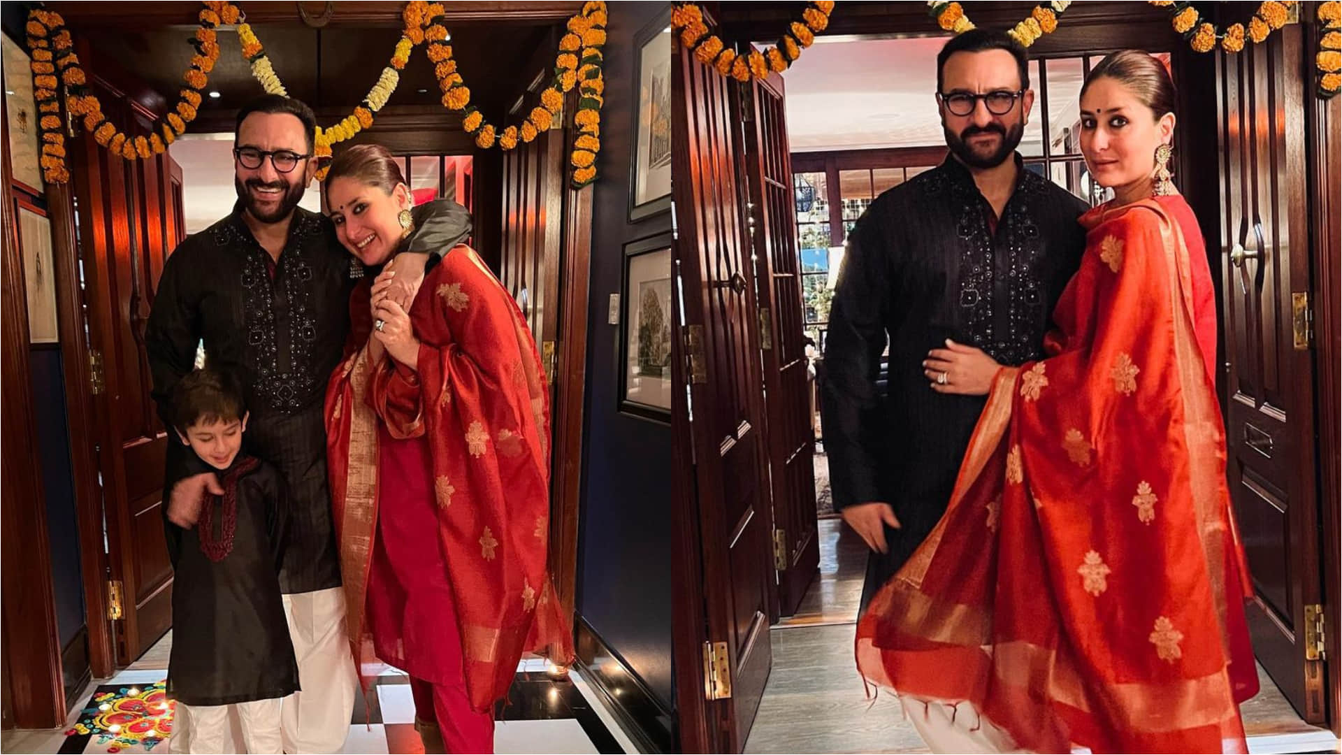 katrina kaif to kareena kapoor traditional look in diwali 2022 celebration with family