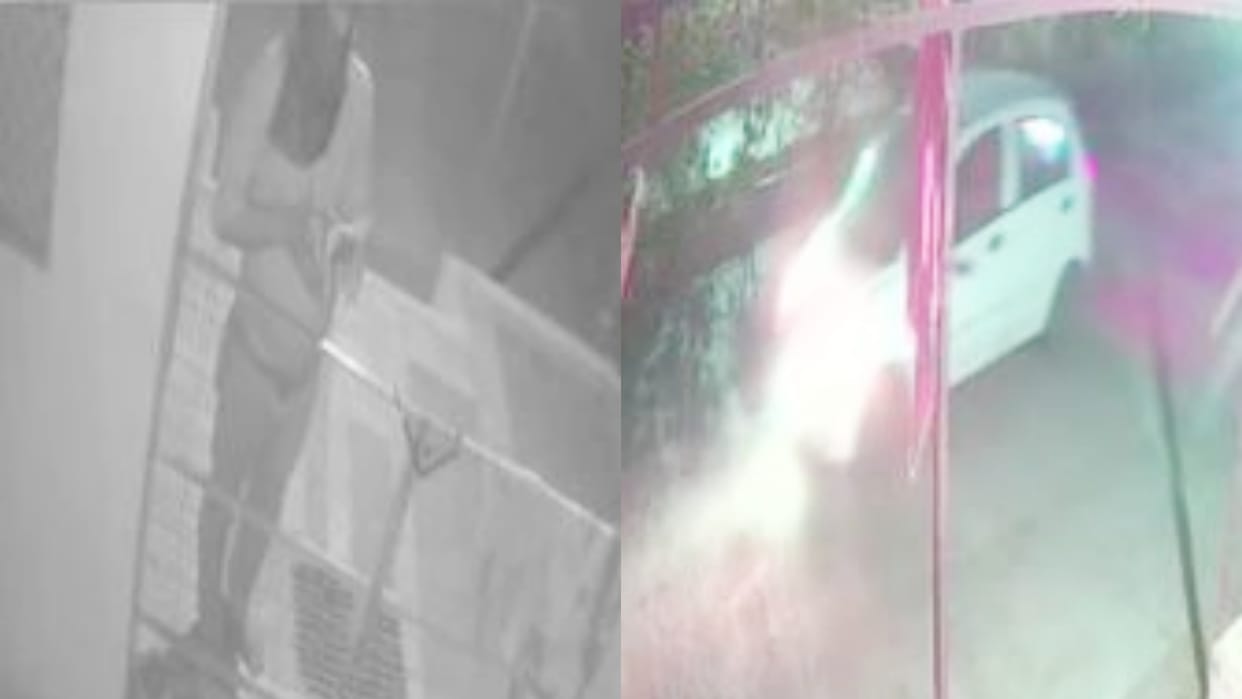 Thief absconded with donation box kept temple in Jabalpur