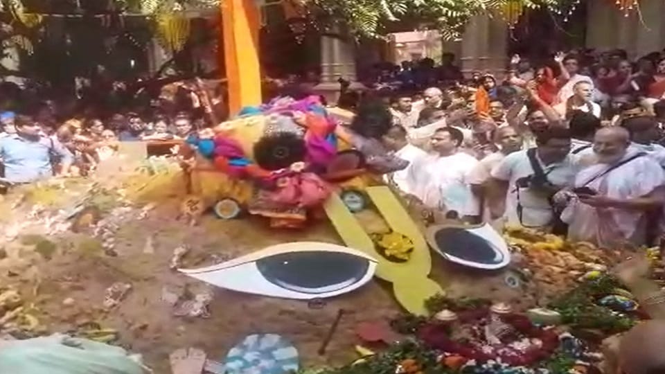 Govardhan Puja 2022 Govardhan Puja Is Being Performed In mathura Today See Images