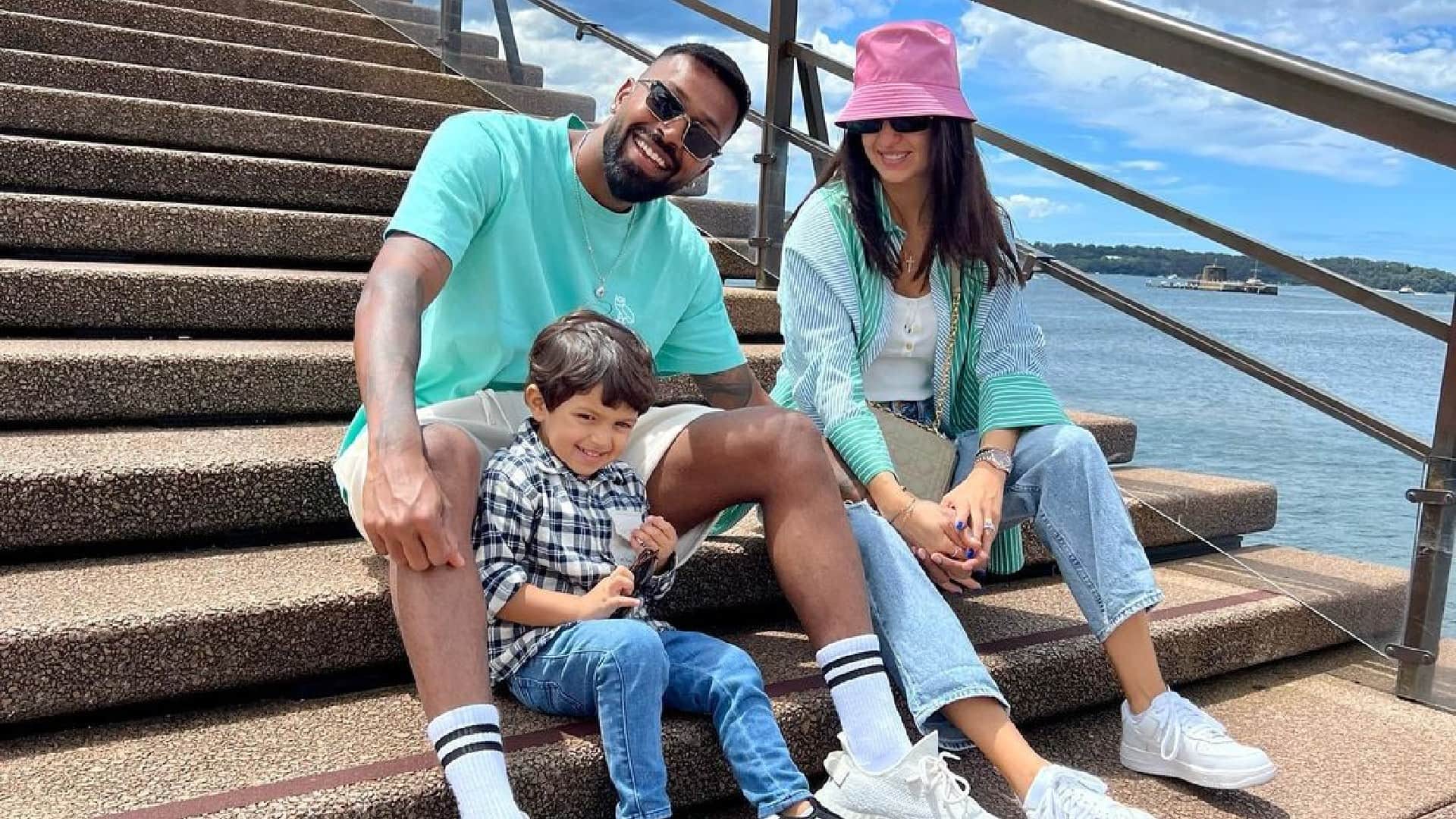 Hardik pandya and yuzvendra chahal enjoyed family time before IND vs NED Match