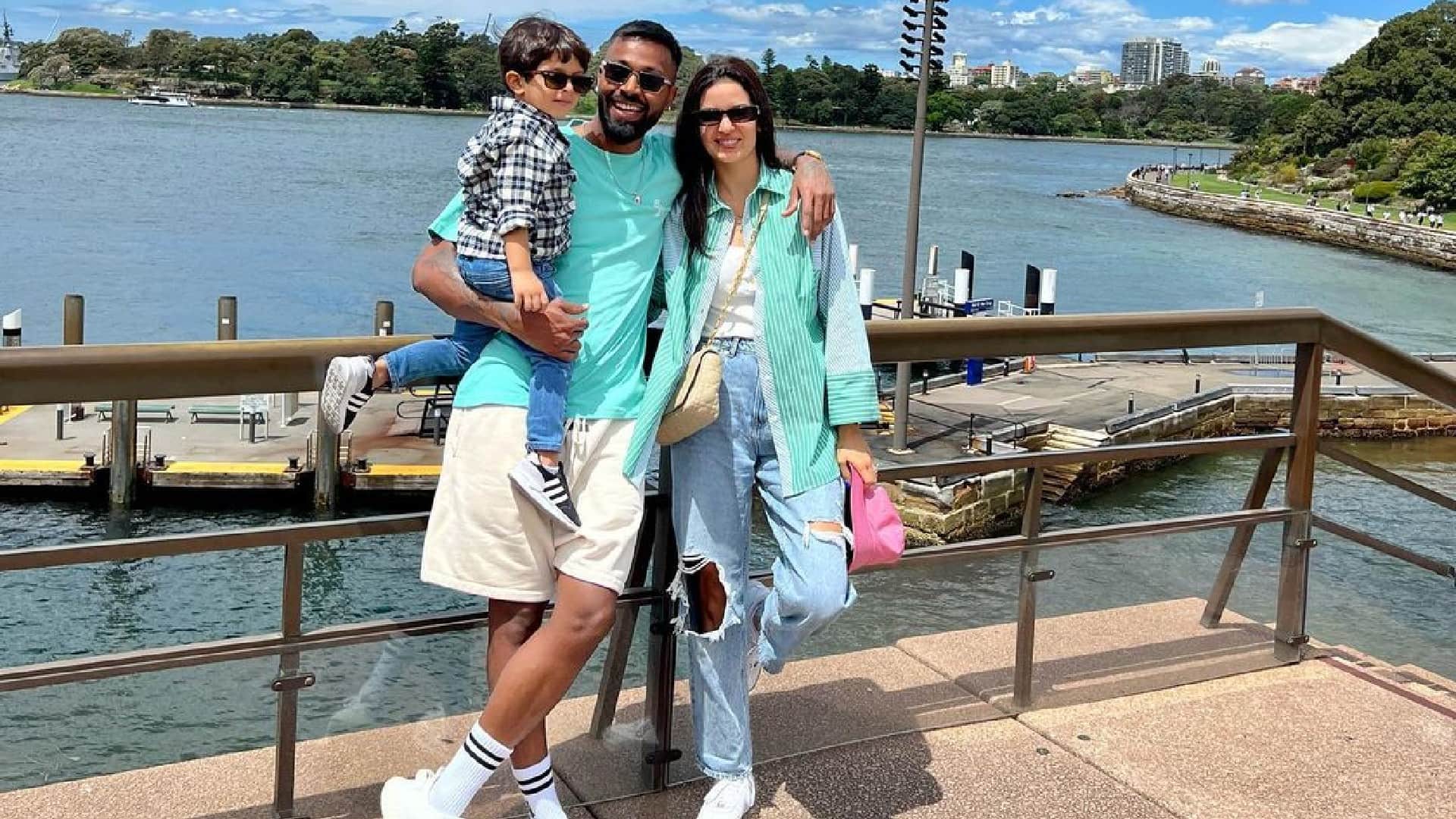 Hardik pandya and yuzvendra chahal enjoyed family time before IND vs NED Match