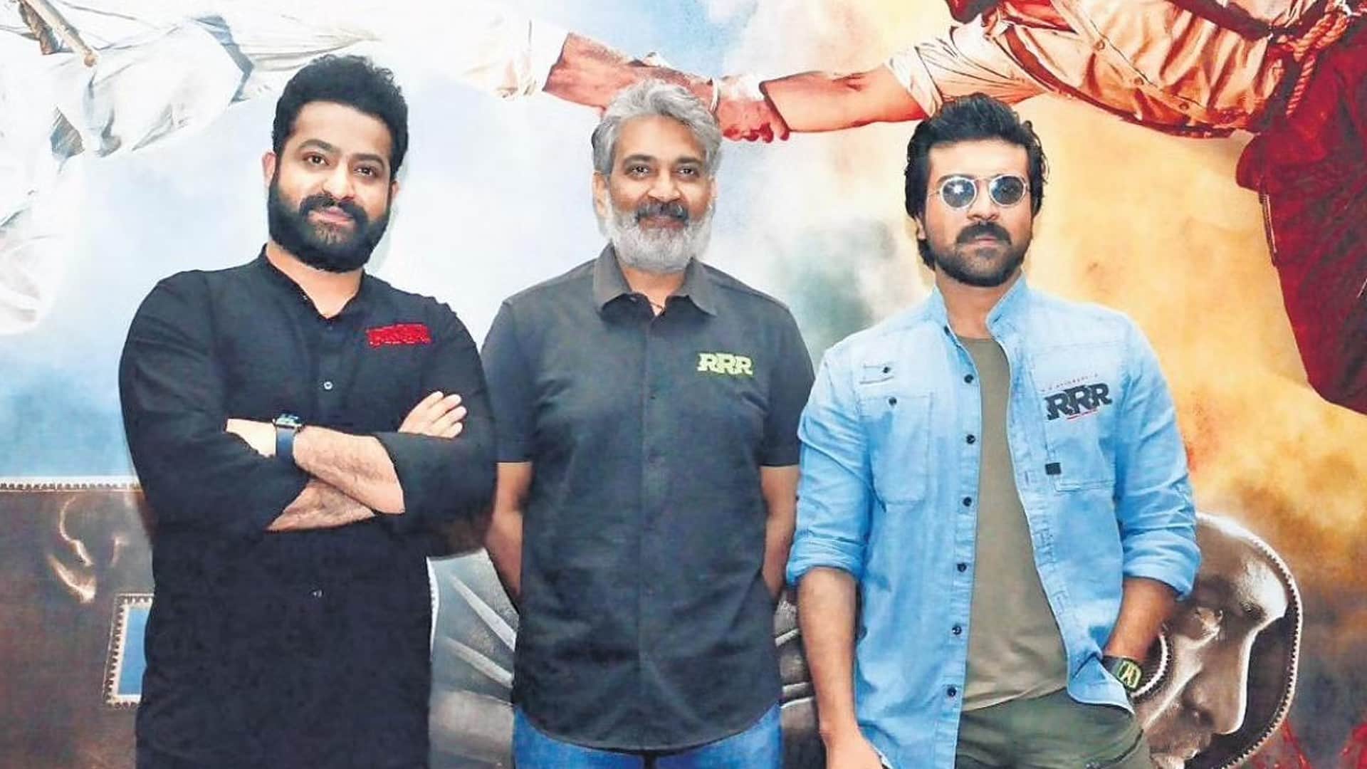 SS Rajamouli Ram Charan Ntr Jr Film RRR wins Saturn Award 2022 Best International Award