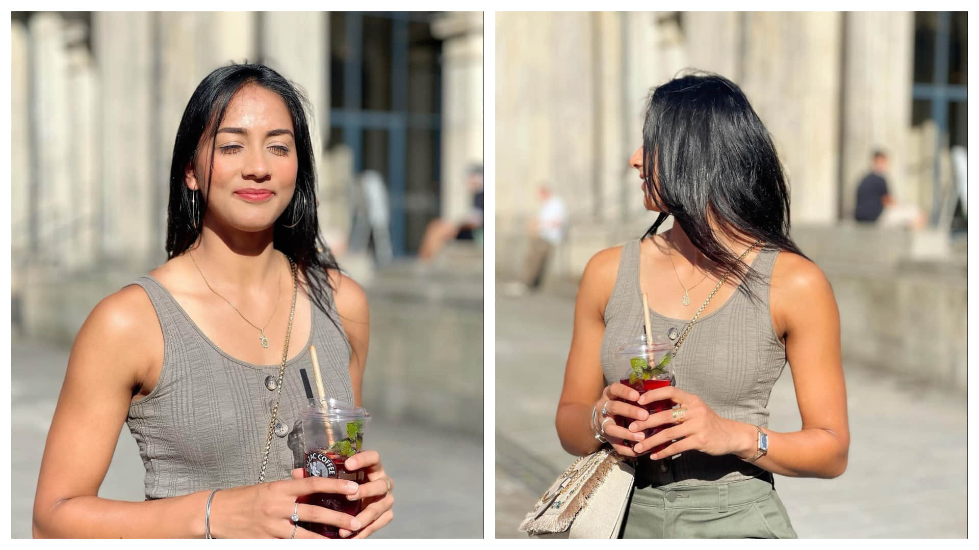 Karman Kaur Thandi title lifestyle Instagram photos role model Roger Federer and Virat Kohli foundation