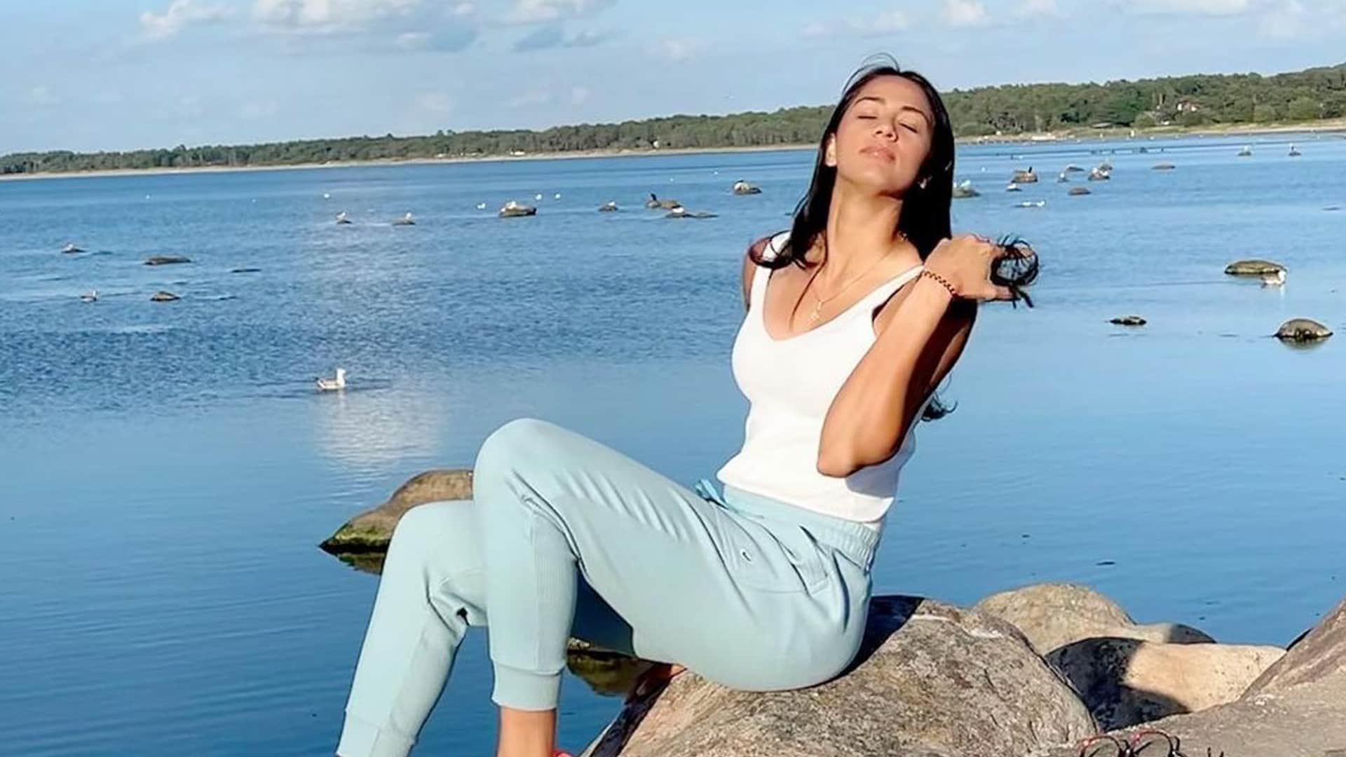 Karman Kaur Thandi title lifestyle Instagram photos role model Roger Federer and Virat Kohli foundation
