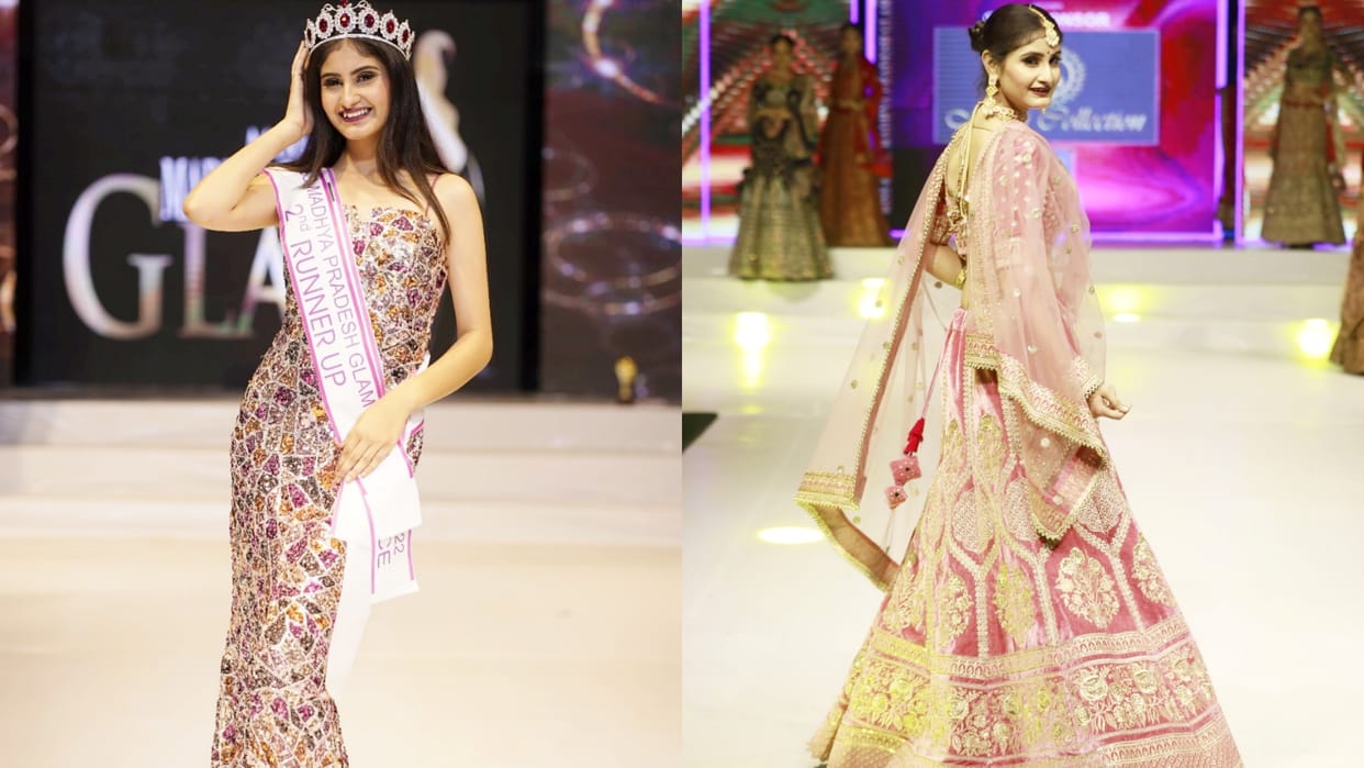 Miss Madhya Pradesh Riya of Sehore became Miss Madhya Pradesh second runner up