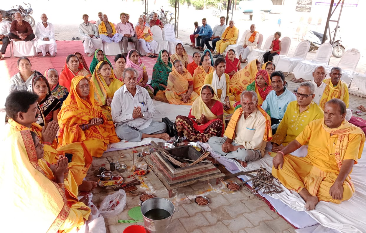 Bhoomi Poojan for Gayatri Mahayagya