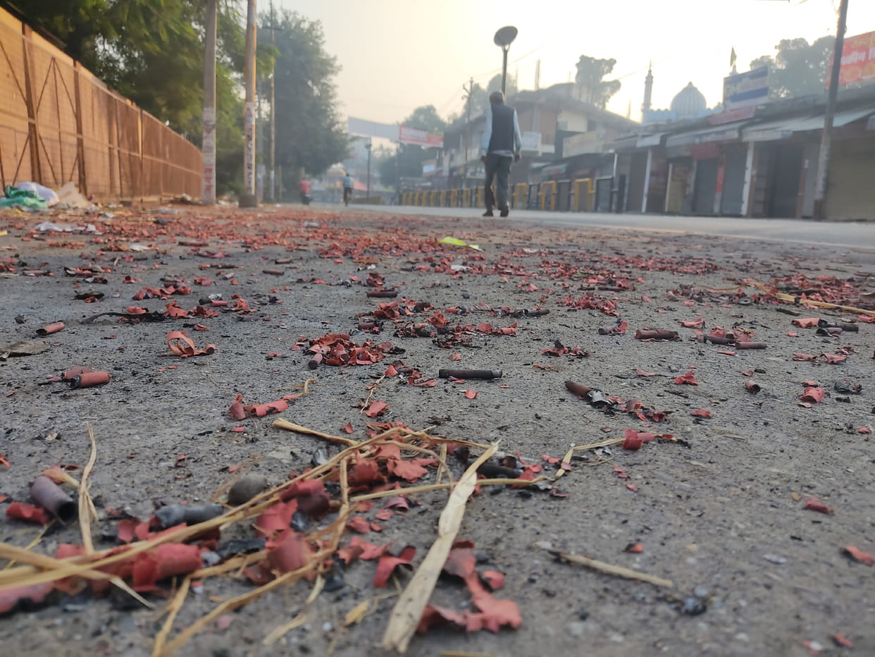Firecrackers increased pollution, AQI was 241