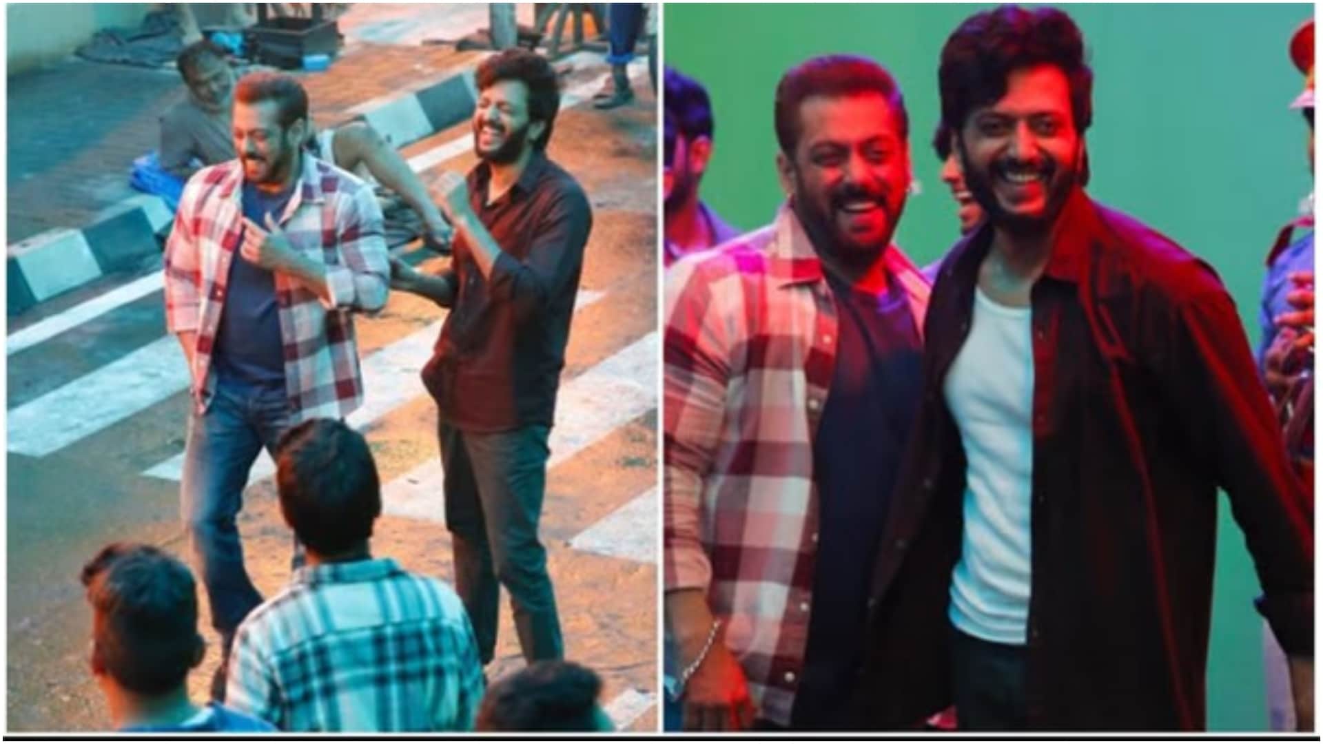 Genelia D'Souza debut in Marathi cinema with Riteish Deshmukh directorial debut ved poster released