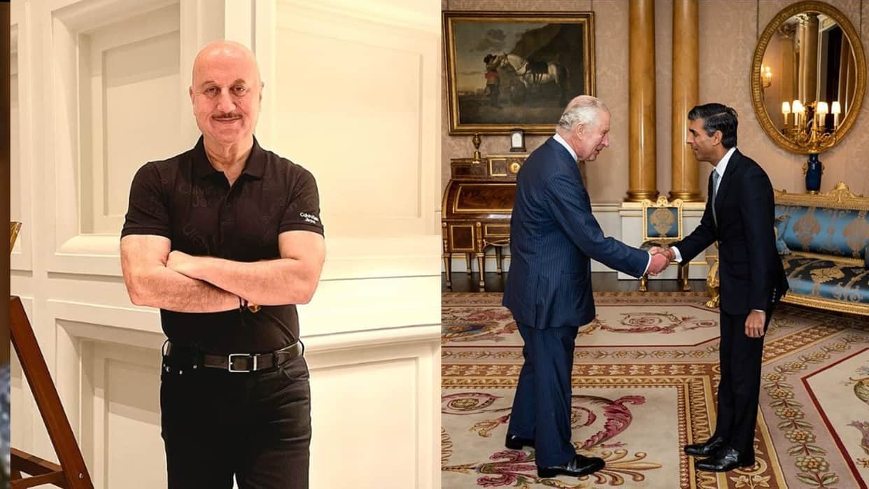 Anupam Kher reacts on Rishi Sunak becoming Prime Minister of Britain actor said Every Indian should celebrate