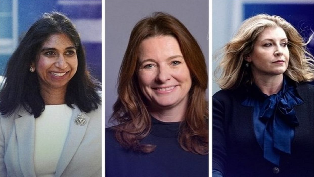 Prime Minister Rishi Sunak Cabinet : Suella Braverman, Penny Mordaunt, Gillian Keegan become female faces